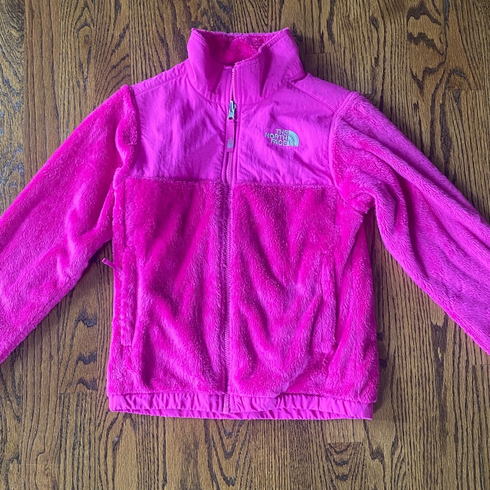 The North Face Vibrant Pink Fleece Jacket